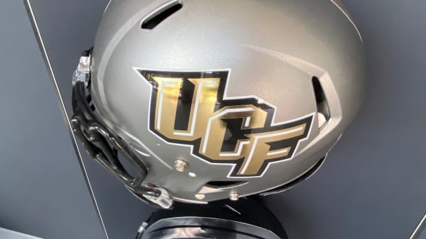 UCF Silver Helmet