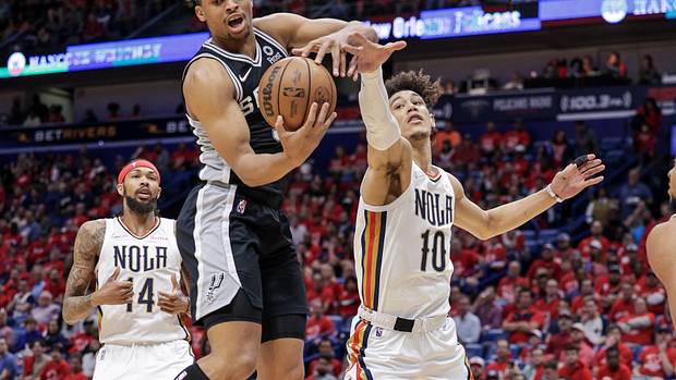 Keldon Johnson Jaxson Hayes Pelicans