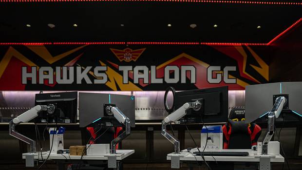New Hawks Talon Gaming Practice Facility at State Farm Arena