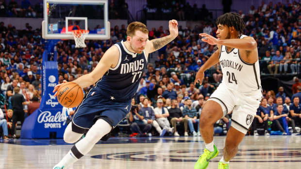 Luka Doncic torched the Brooklyn Nets to give the Dallas Mavericks a 2-0 record.