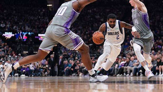 Dallas Mavericks star Kyrie Irving is entering his 13th season.