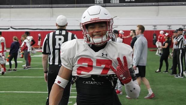 Wisconsin cornerback Al Ashford.