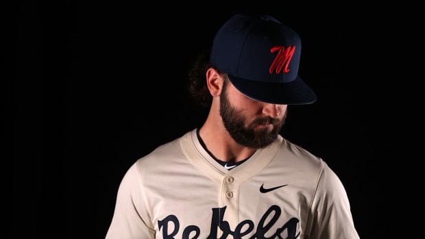 Ole Miss will debut these new cream uniforms on Friday night against Iowa.