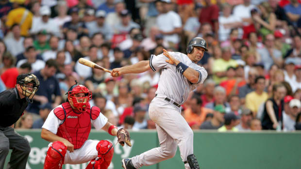 New York Yankees catcher Jorge Posada