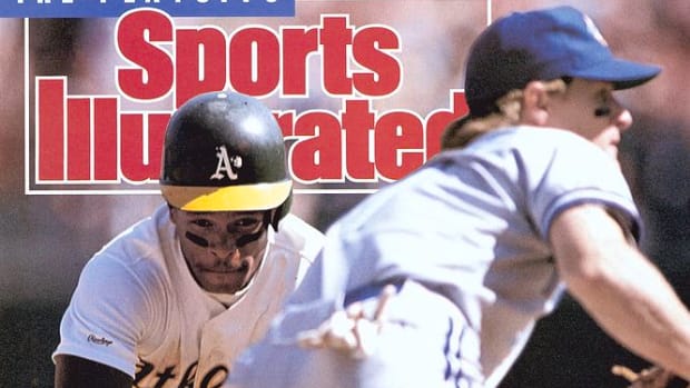 Rickey Henderson on the cover of Sports Illustrated