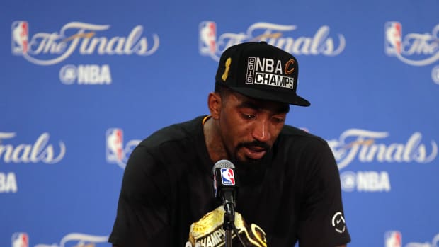 J.R. Smith has become a standout student-athlete since retiring from the NBA.