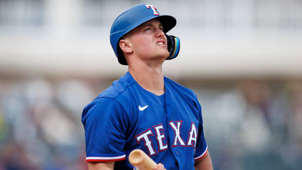 Texas Rangers third baseman Josh Jung. (Photo by Texas Rangers)