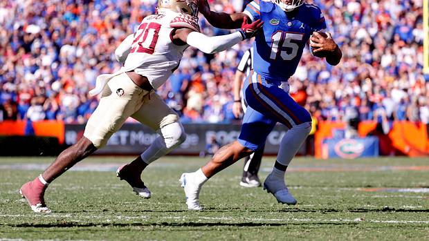 Anthony Richardson versus Florida State 2021