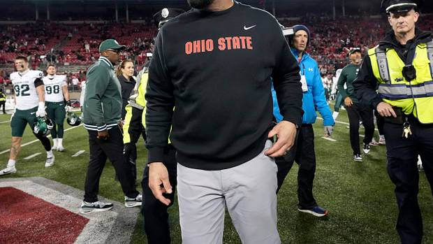 Ohio State head coach Ryan Day
