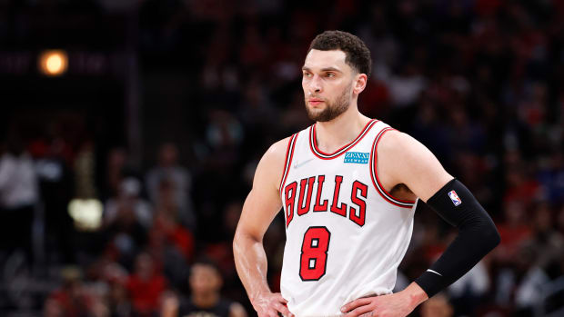 Chicago Bulls guard Zach LaVine recently signed a sneaker deal with New Balance. The All-Star deserves a signature basketball she.