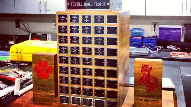 The Textile Bowl Trophy