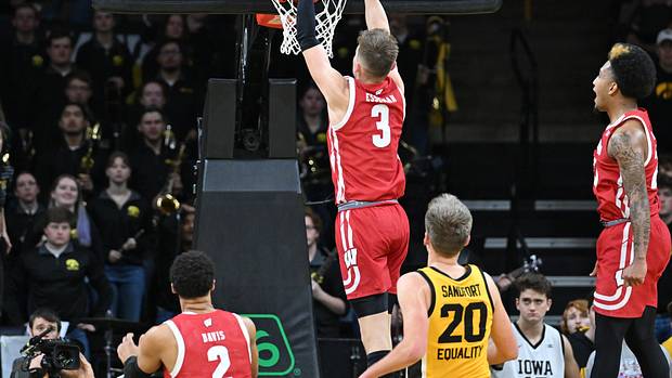 Wisconsin takes down Iowa 78-75: Game notes and top plays - Vimarsana News