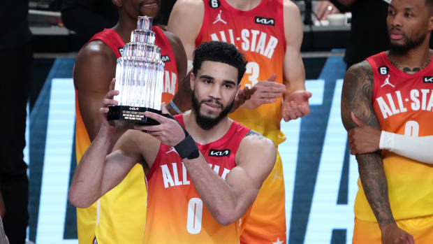 Jayson Tatum Earns NBA All-Star Game MVP in a Historical Performance: 'It  Means the World' - Sports Illustrated Boston Celtics News, Analysis and More