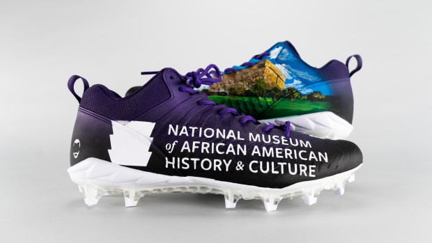 Washington Football Team Linebacker Jamin Davis' 'My Cause, My Cleats' Custom Cleats Supporting the National Museum of African American History & Culture