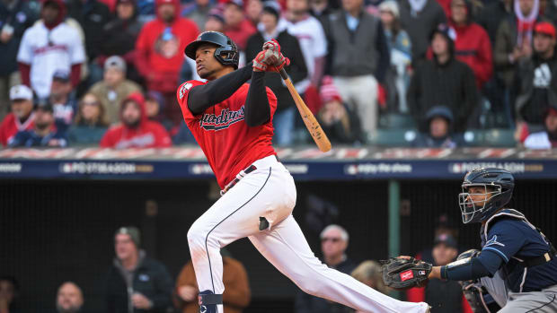 Oscar Gonzalez launched a game-winning, walk-off home run to beat the Tampa Bay Rays and send the Guardians to the A.L.D.S. against the New York Yankees.