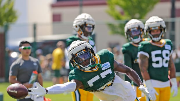 Green Bay Packers linebacker Ray Wilborn (57) during training camp Tuesday, August 2, 2022, at Ray Nitschke Field in Green Bay, Wis. Dan Powers/USA TODAY NETWORK-Wisconsin Apc Packtrainingcamp 0802220820djp