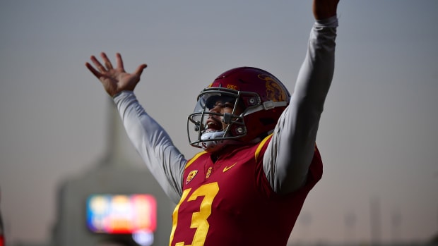 USC Trojans quarterback Caleb Williams leads arguably the No. 1 ranked offense in college football this season.