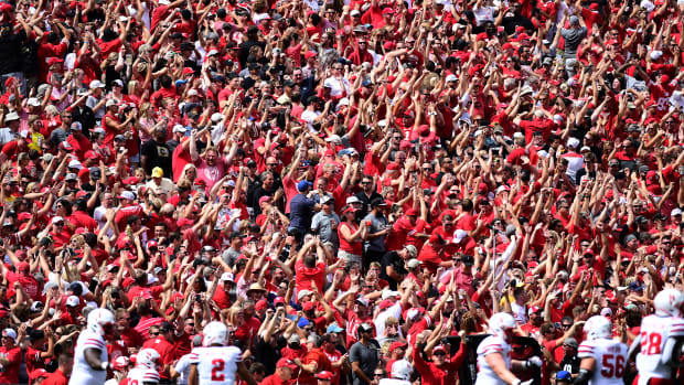 Nebraska at Colorado football red crowd 2019 USATSI_13323525