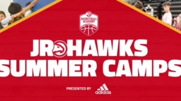 Jr. Hawks Summer Camps presented by adidas poster.