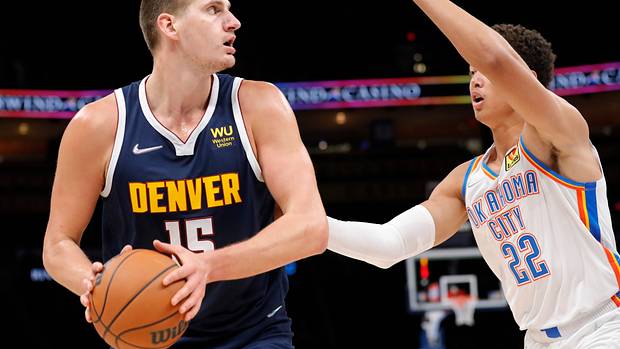 Isaiah Roby, Nikola Jokic, Denver Nuggets
