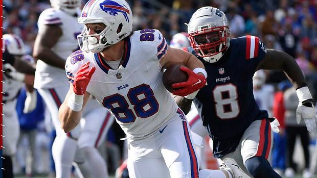 Buffalo Bills tight end Dawson Knox