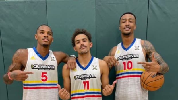 Atlanta Hawks players Dejounte Murray, Trae Young, and John Collins took over The CrawsOver League in Seattle, Washington.