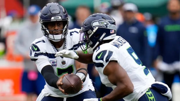 Seahawks running backs Kenneth Walker and Zach Charbonnet loom as key contributors against the Commanders.