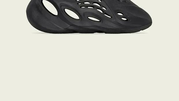 View of Yeezy foam shoe.