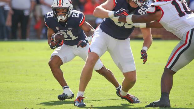 Brian Battie vs Georgia Eric Starling/Auburn Daily 