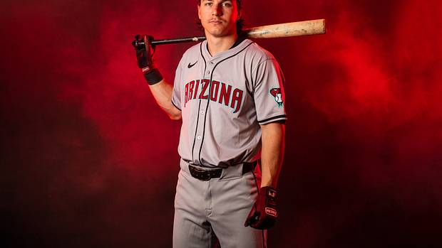 Diamondbacks Road Grey Uniform for 2024