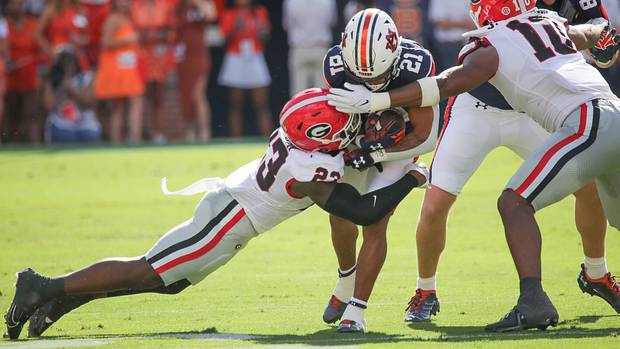 Brian Battie vs Georgia Eric Starling/Auburn Daily 