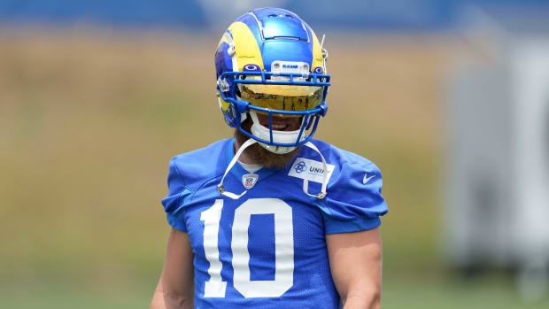 Los Angeles Rams receiver Cooper Kupp during minicamp.