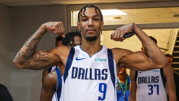 A.J. Lawson enters his second season on a two-way deal with the Dallas Mavericks with newfound strength and confidence.