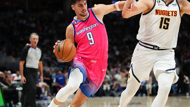 Washington Wizards Deni Avdija at Denver Nuggets