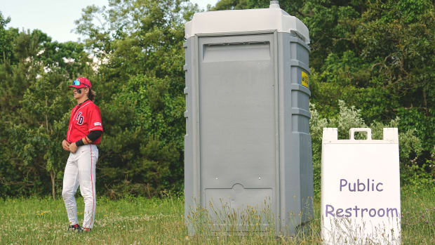 Cape Cod Baseball League bathroom