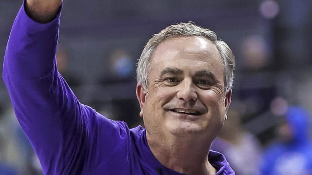 Sonny Dykes-TCU Basketball Game