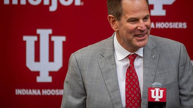 Indiana's newly announced head coach of football Curt Cignetti speaks to the media on Friday, Dec. 1, 2023.