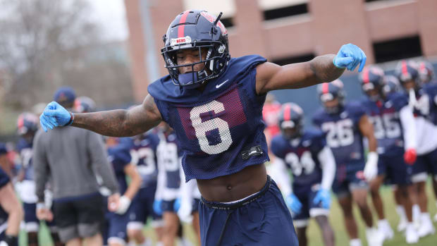 Zach Evans Running Back Ole Miss