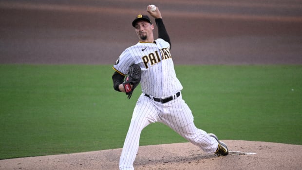 Former San Diego Padres pitcher Blake Snell
