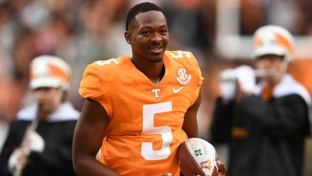Tennessee quarterback Hendon Hooker