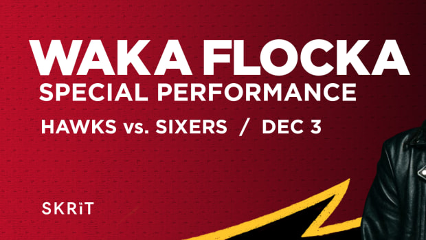 “Hard in da Paint” Rapper to Perform at Hawks’ Home Game on Dec. 3 for SKRIT Streetwear Launch.