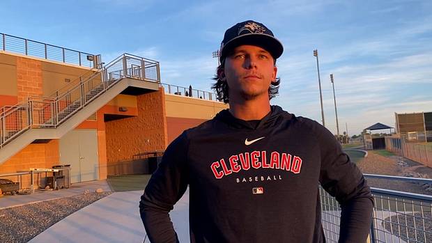 Ryan Webb participates in the 2023 Arizona Fall League.