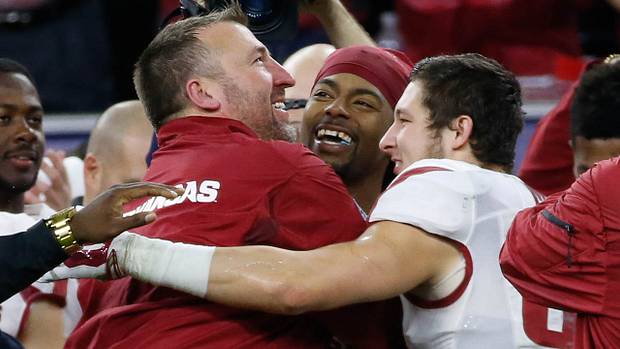 Bret Bielema-Drew Morgan-Texas Bowl