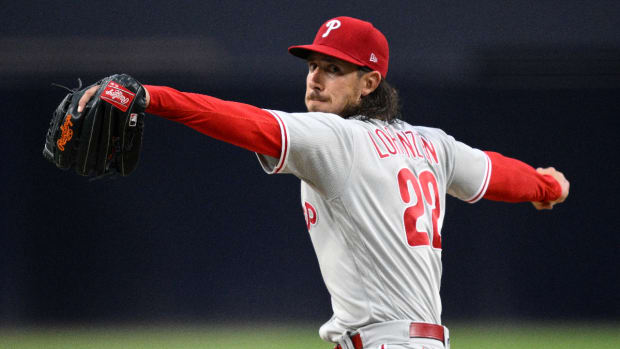 Former Philadelphia Phillies pitcher Michael Lorenzen