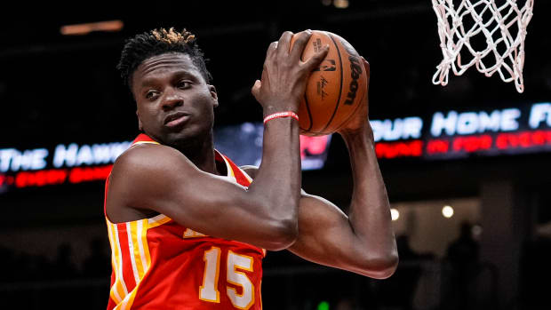 Atlanta Hawks center Clint Capela is expected to improve next season. Basketball-Reference projected the veteran center's stats for the 2022-23 NBA season.