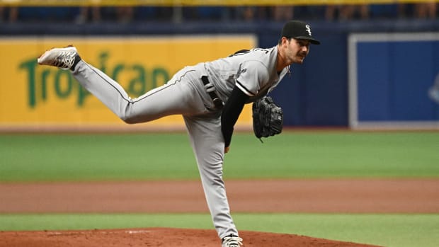 Chicago White Sox pitcher Dylan Cease