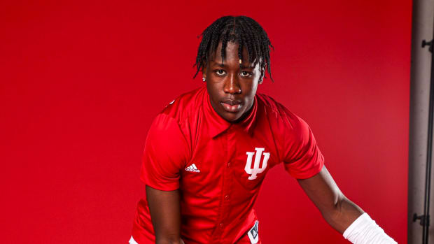 Joson Sanon pictured during his visit to Indiana in October.