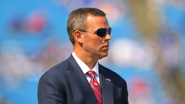 Bills general manager Billy Beane has improvements to make before his team can jump over Kansas City Chiefs and into the Super Bowl.
