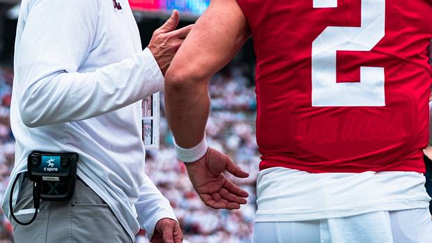 Jaxson Dart was officially named Ole Miss' starting quarterback on Monday. (Photo courtesy of Ole Miss Athletics)