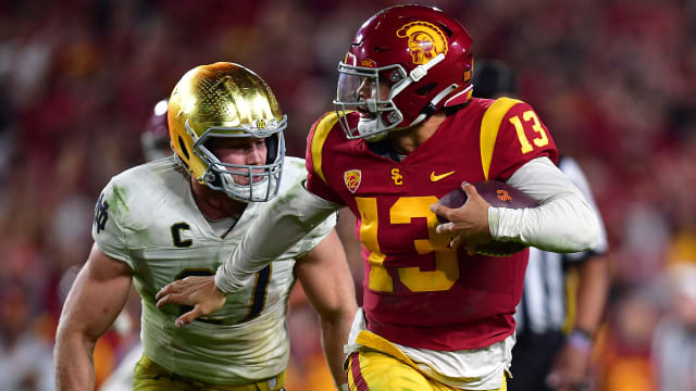 USC vs. Notre Dame college football rivalry